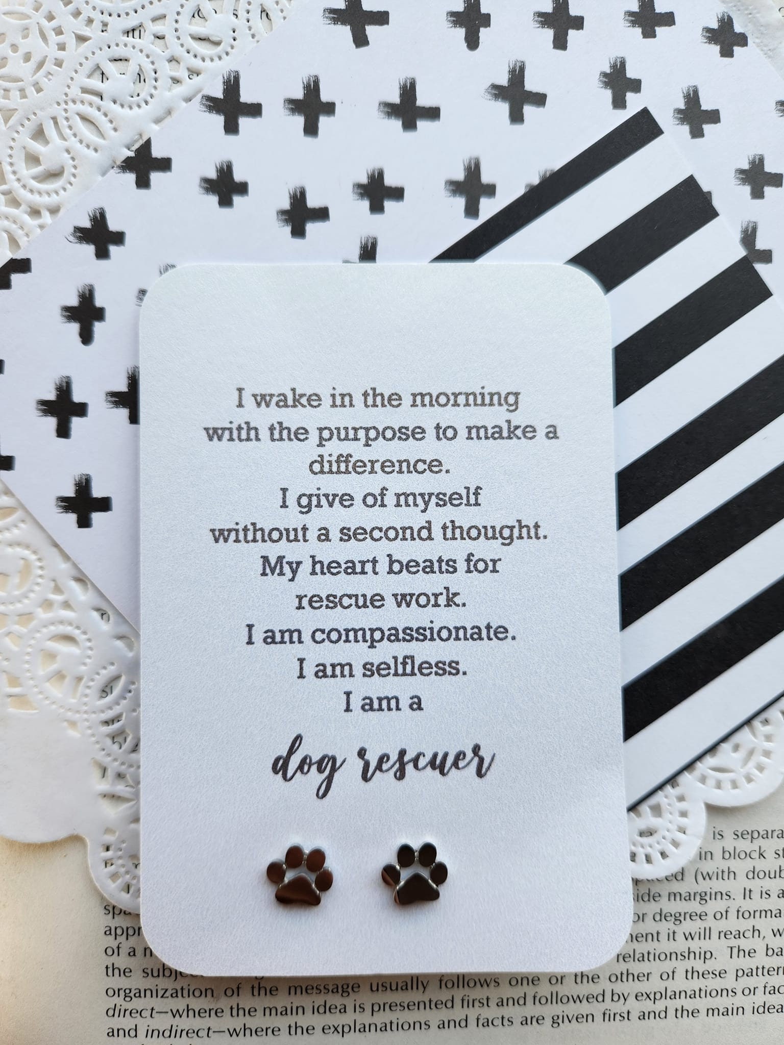 Dog Rescuer Gift - Etsy Dog Rescuer Gift - Etsy