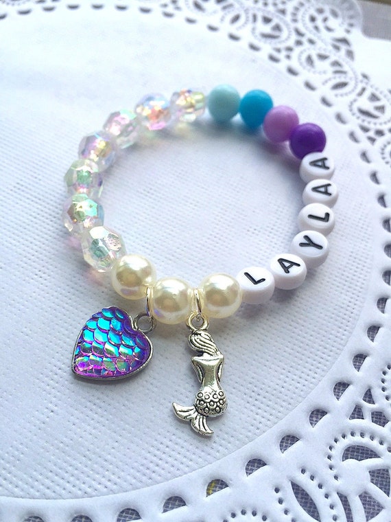 The Little Mermaid Style Charm Bracelet Silver Costume Jewellery Gift Ariel  | eBay