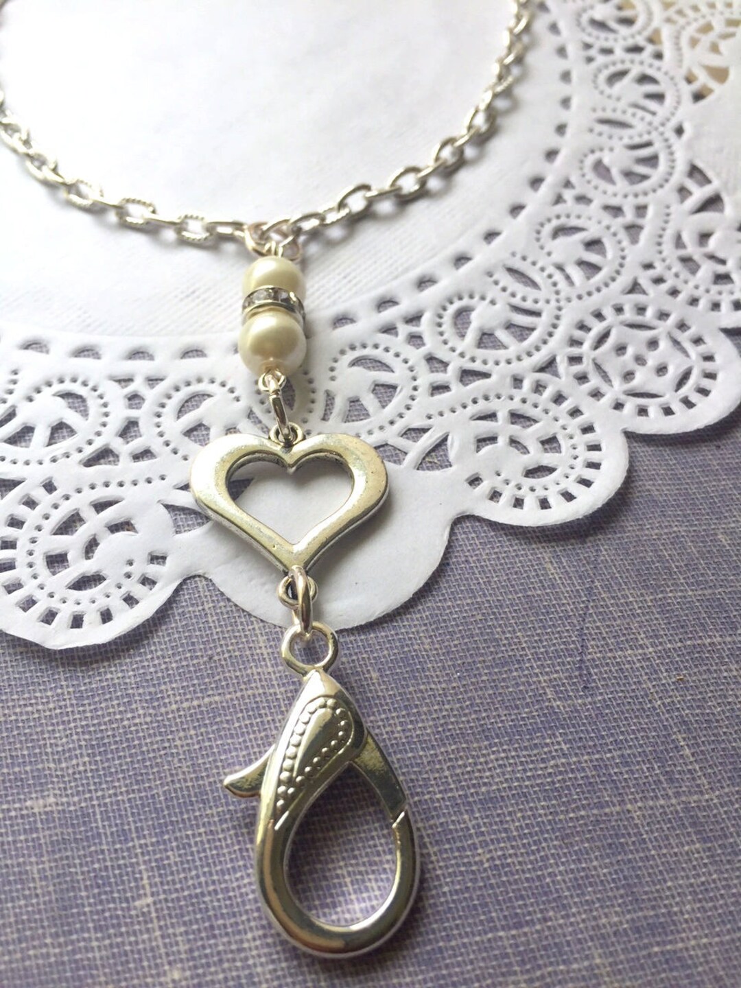 Id Card Chain Necklace