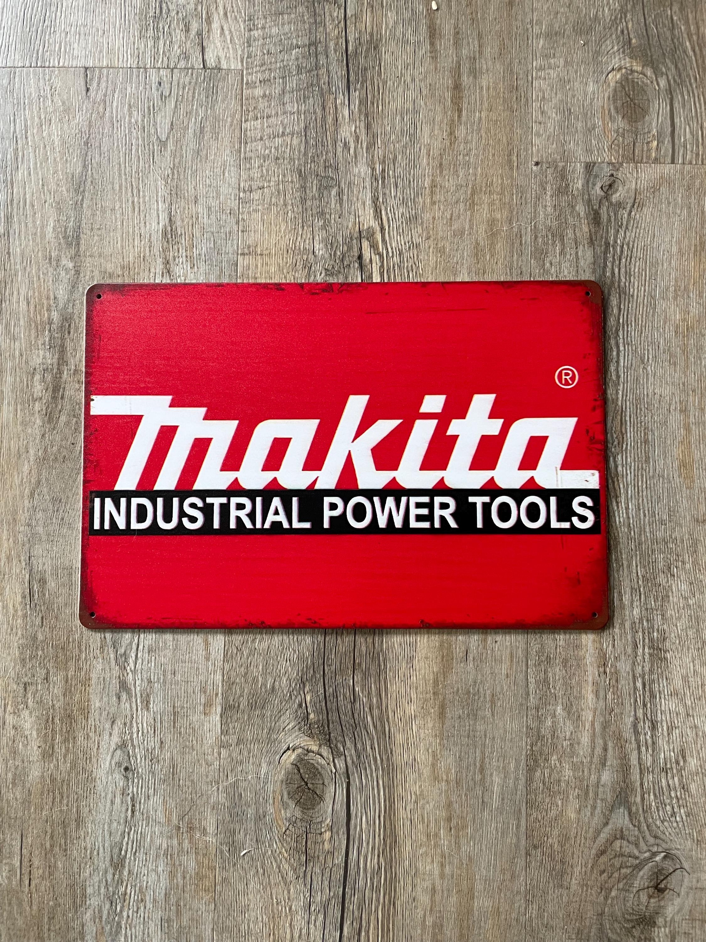 Makita Retro Replica Tin Sign