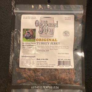 Tender Turkey Jerky Original