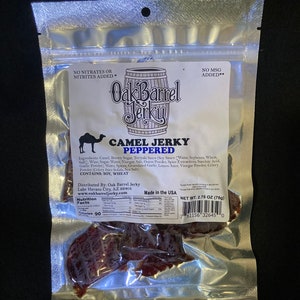 Peppered Camel Gourmet Jerky