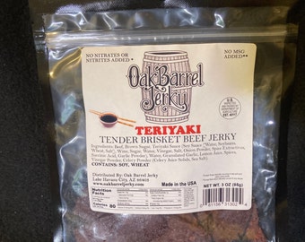 Teriyaki Steak Cut Beef Jerky