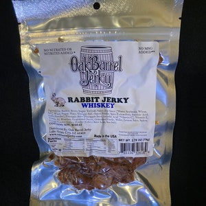Gourmet Whiskey Rabbit Jerky