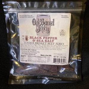 Beef Black Pepper & Sea Salt Tender Brisket