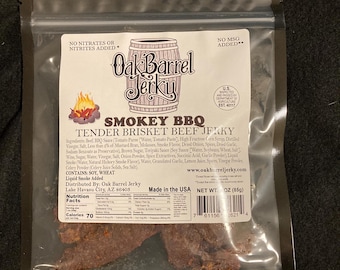 Smokey B.B.Q. Beef Jerky Tender Brisket