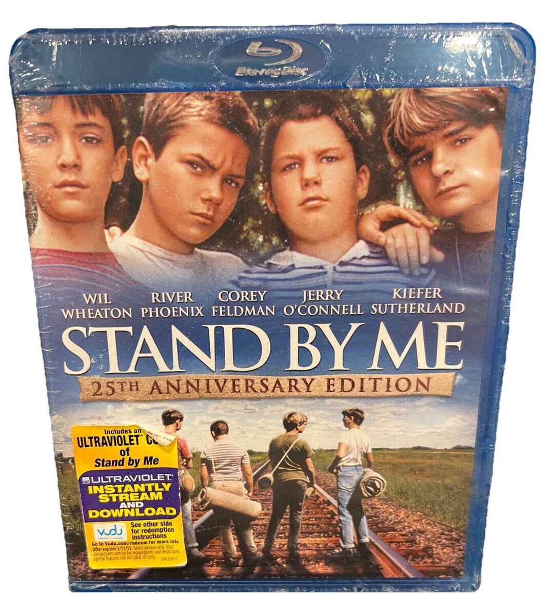 Stand by Me (blu-ray 1986 Film) 25th Anniversary Vintage NEW Sealed ...