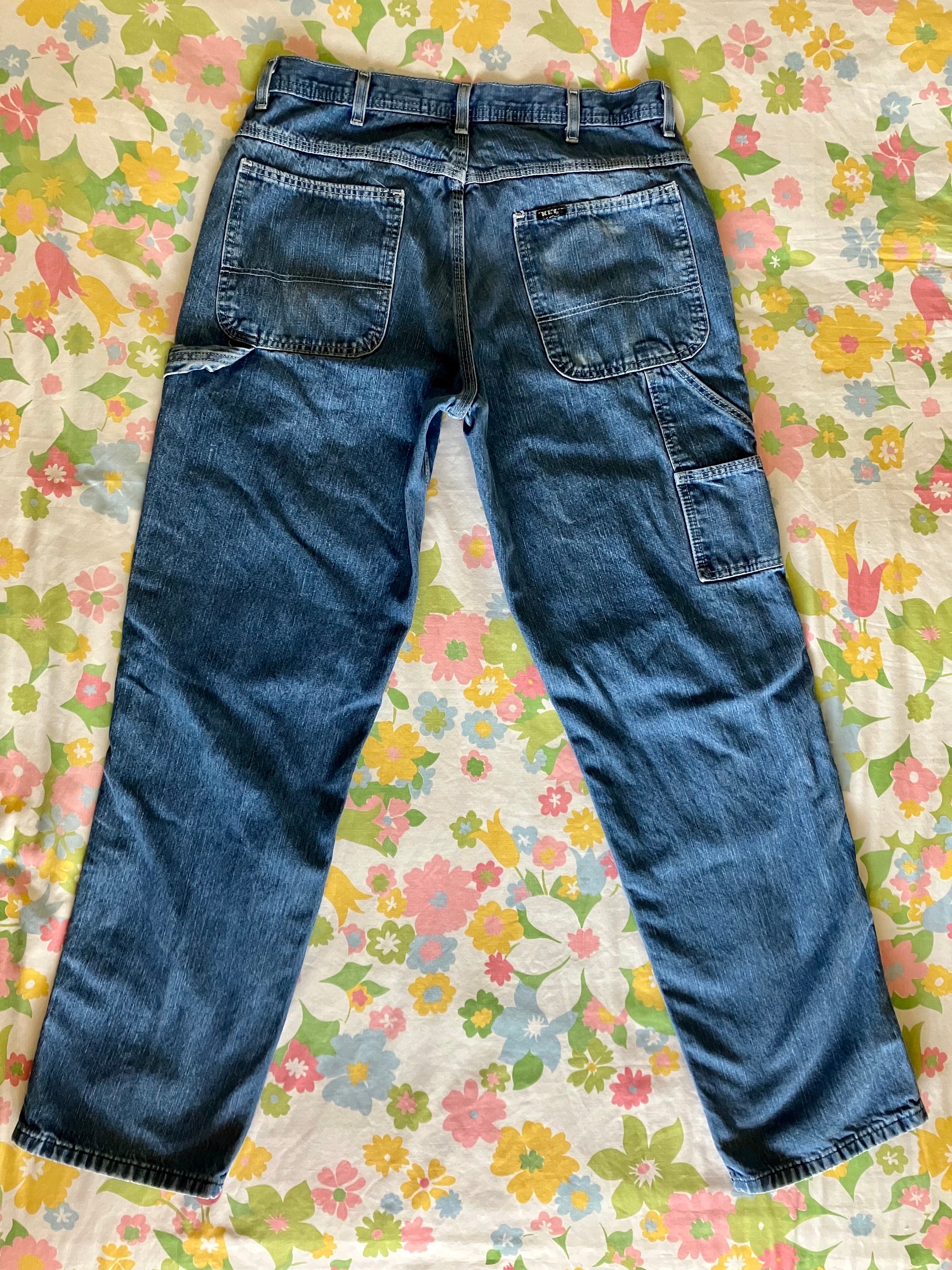 【oan】(Unisex) Loose Keyring Denim Pants oan】(Unisex) Loose Keyring Denim Pants (oan/デニム