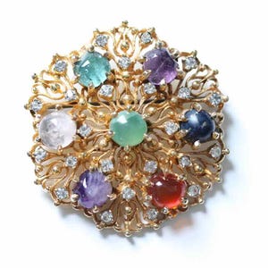Ciner Brooch - Etsy