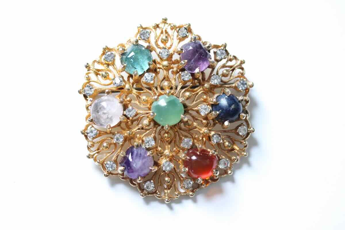 Ciner Brooch - Etsy
