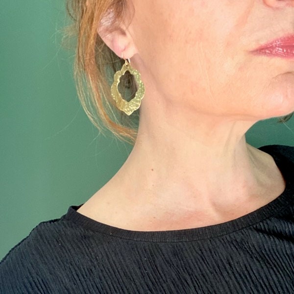 Arabesque Earrings - Etsy