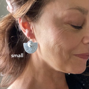Bohemian Geometric Drop Earrings – Moroccan Cloud, Clover & Infinity Leaf Designs