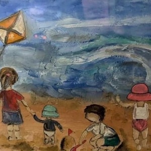 Children at the Beach