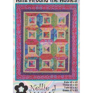 Ring Around the Rosies Quilted Round Mat NCU0PTT653