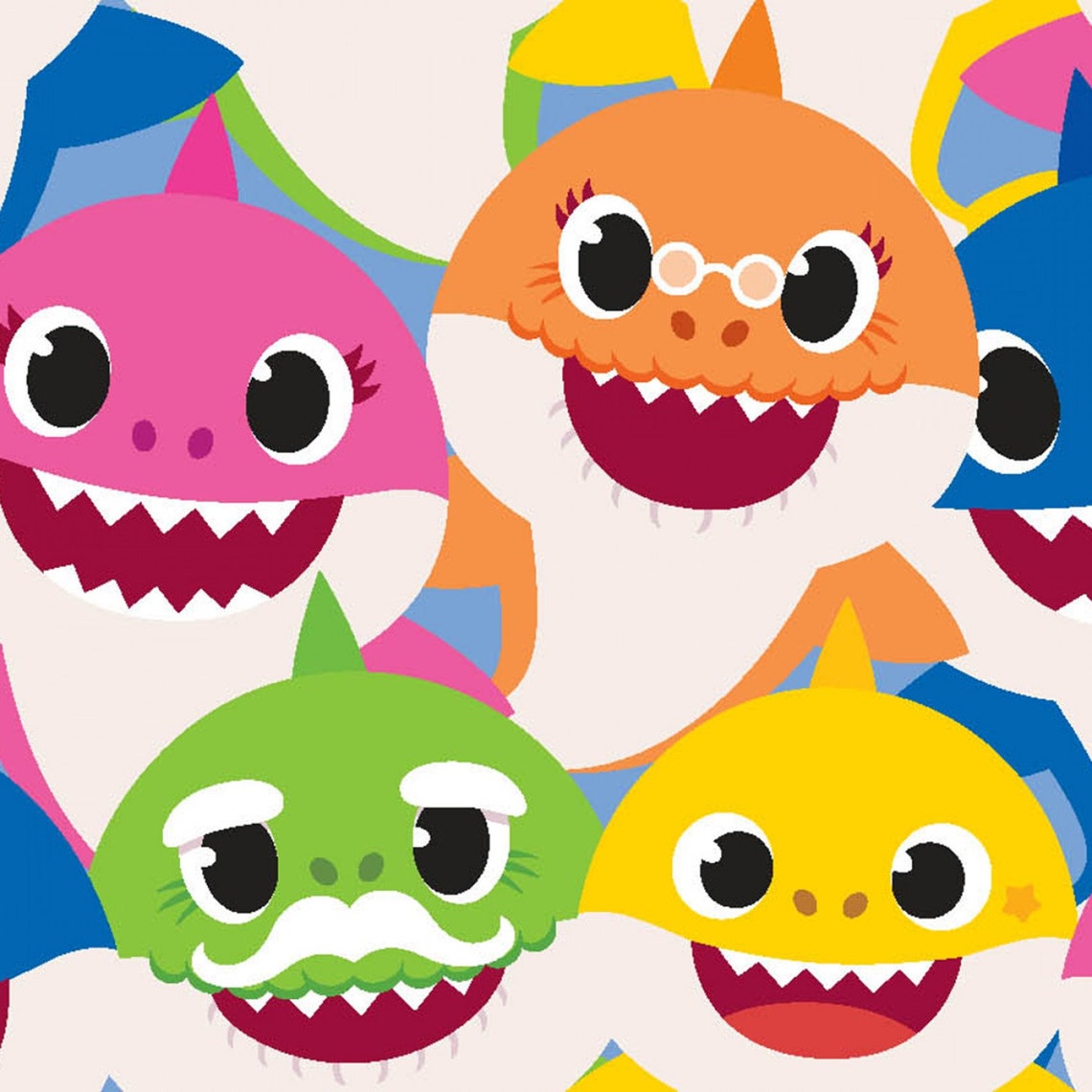 BABY SHARK Family Packed 73760A620715 by Spring Creative Etsy