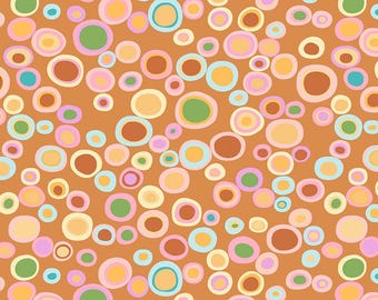 BUBBLES OCHRE - Kaffe Fassett - Free Spirit Fabrics - Sold by the 1/4 Yard, 1/2 Yard & Yard - From the Archives