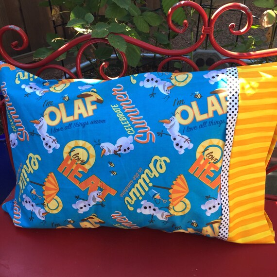 FROZEN Pillowcase 1 each disney pillowcase olaf | Etsy
