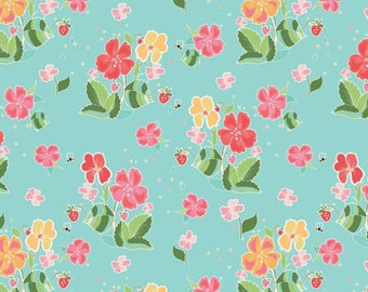 STRAWBERRY HONEY by Riley Blake Fabrics - Main Floral