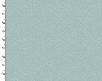 PIPPIT MOESBY Cotton Fabric - yardage - cut from bolt - Green, Turquoise Texture 12308-Turq