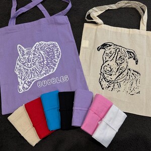 Customisable Pet Tote Bags
