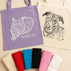 Bolsas de mano personalizables para mascotas