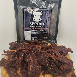 Peppered Orange Teriyaki Beef Jerky