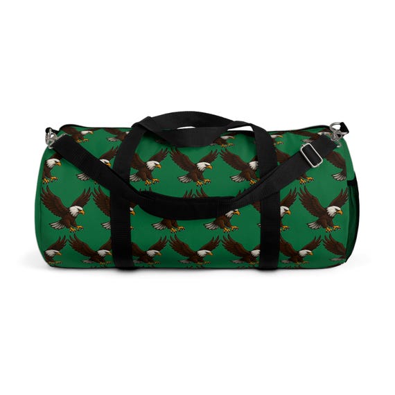 Eagle Print Duffel Bag - Travel Bag for Gym, Weekend Getaways, Outdoor Adventures, Nature Lover Gift, Unique Sports Gear