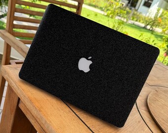 Black Glitter Case for Macbook Air 13 Cases Macbook Pro 14, Shine Cases, for Macbook Pro 13 M2 Protective Cover Laptop Case for Air 15