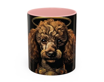 Poodle Angel Mug, Dog Lover Gift, Cute Poodle Coffee Cup, Animal Memorial, Heaven Sent Poodle Coffee Mug, Pet Owner Gift, Poodle