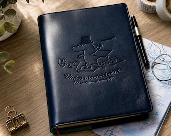 Hobonichi 5-Year Planner Cover A5 | Record of Memories Leather Cover | Japanese Hobonichi Techo | Stationery Gift Set