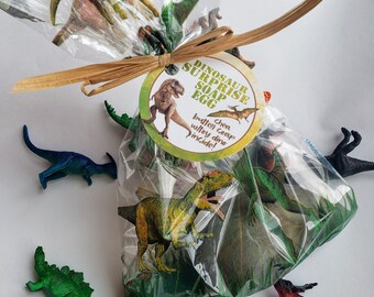 Personalized Paleontologist Dinosaur Archeologist Dino Dig Egg Hunt Explorer Pith Birthday Party Favor Hat with Dinosaur and Faux Foliage
