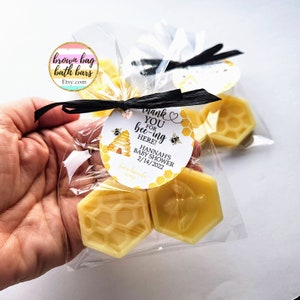 Bee Soap Favors, Thanks for Beeing Here, Sweet as Can Bee, Meant to Bee Favors, Honey Shower Favors, Bee Hive Soap, What Will Baby Bee image 5