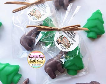 National Park Bear Soap Favors: Adventure Theme