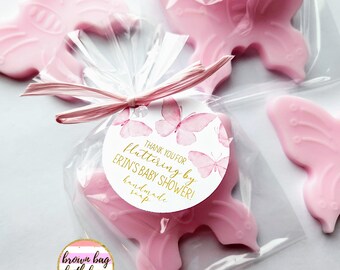 Butterfly Soap Favors, Butterfly Soap, Flutterby Favors, Baptism Soap Favors, Butterfly Baby Shower Favors