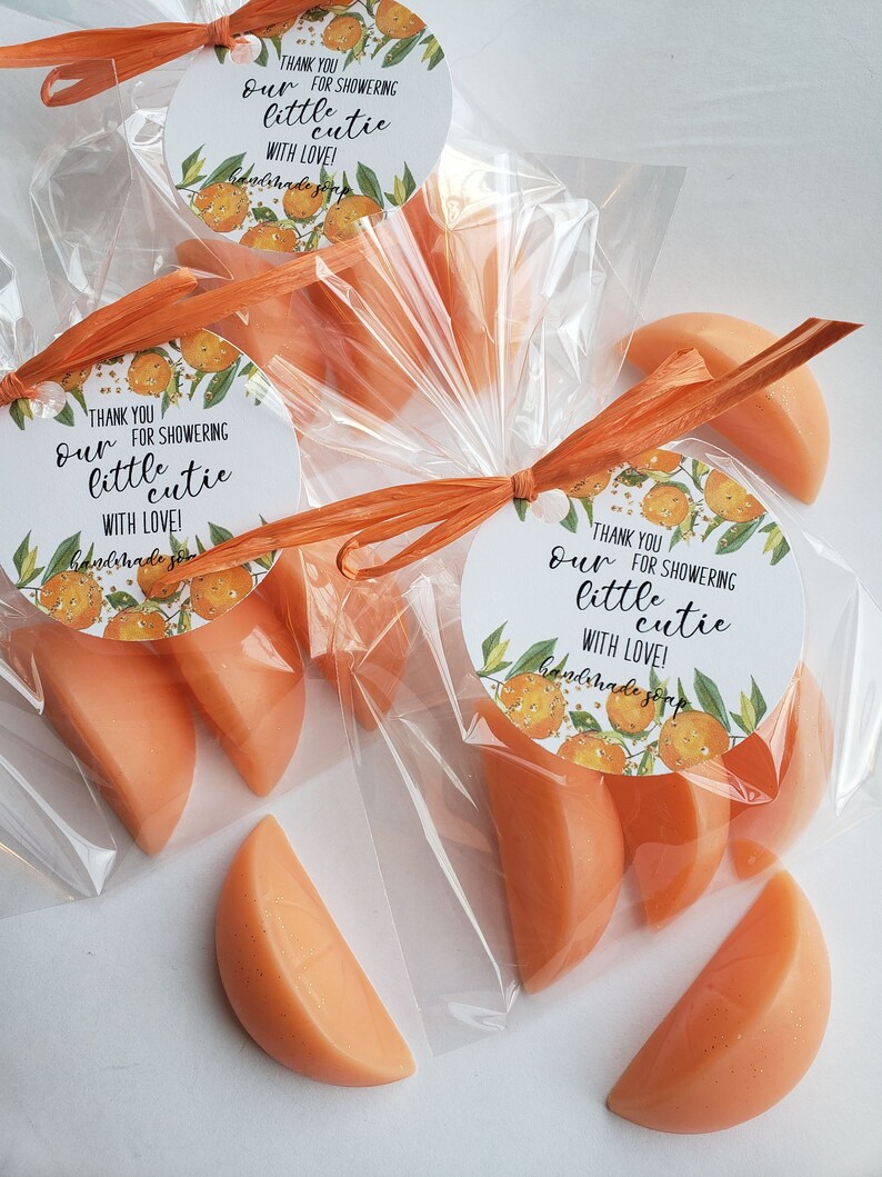 10 Little Cutie Baby Shower Favors Little Cutie Soap Favors Etsy