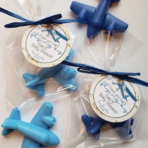 Up Up And Away Baby Shower Favors, Airplane Soap Shower Favors, Adventure Awaits Favors, Adventure Begins