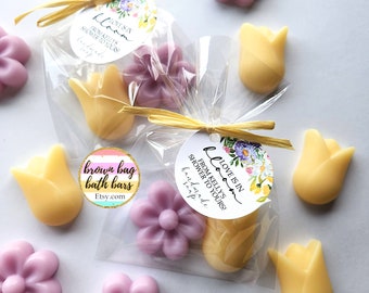 Daisy Soap Shower Favors, April Showers May Flowers Favors, Baby in Bloom Favors, Bridal Tea Soap, Love in Bloom, Wildflower Shower Favors