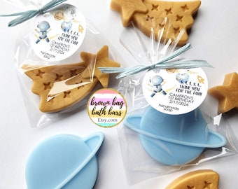 Space Soap Favors, Astronaut Party Favors, Outer Space Party, First Trip Around The Sun Favors, Two the Moon Favors, Moon Party Favors