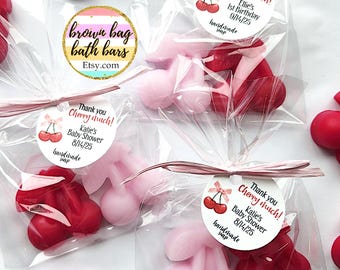 Cherry Soap Favors: Thank You Cherry Much