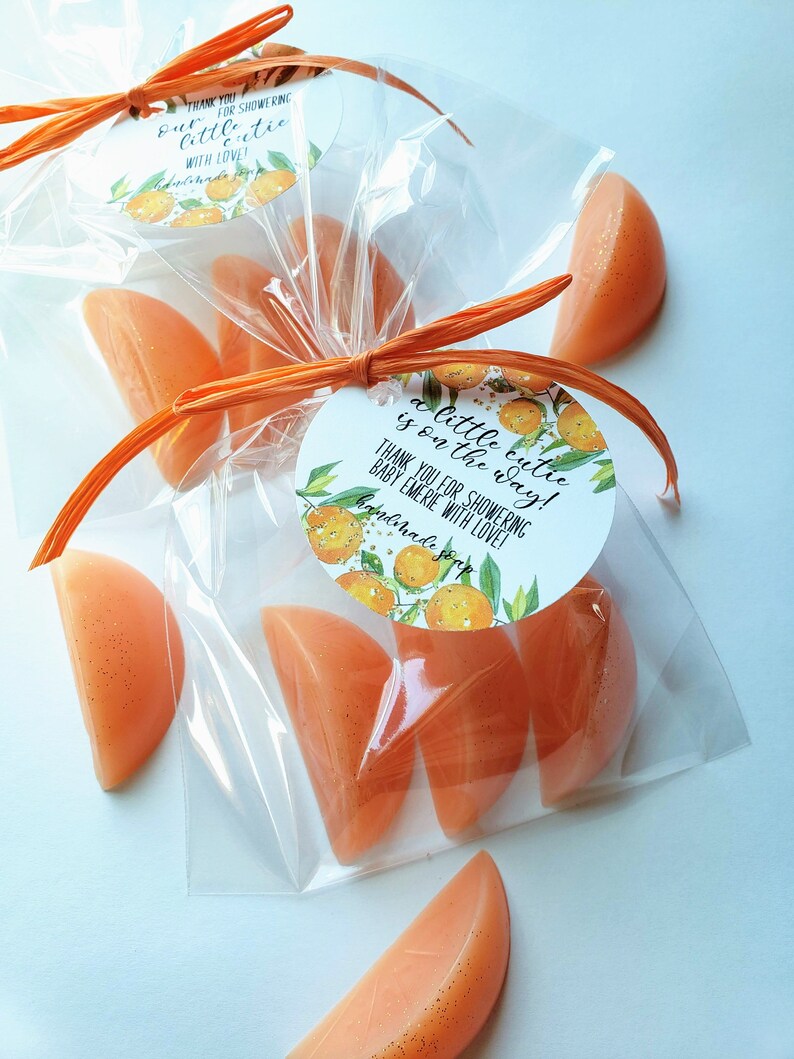 10 Little Cutie Baby Shower Favors Little Cutie Soap Favors Etsy