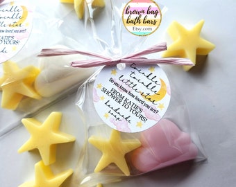 Twinkle Twinkle Little Star Shower Favors, Star Soap Favors, Cloud Soap Favors, Nursery Rhyme Baby Shower Favors, Book Shower Favors