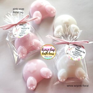 Rabbit Soap Baby Shower Favors, Bunny Butt Soap, Bunny Tail Soap, Bunny Soap, Some Bunny Special, Some Bunny Favors