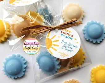 Here Comes the Son: Sun Shaped Soap Favors