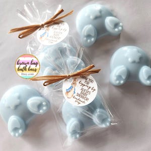 Peter Rabbit Soap Baby Shower Favors, Beatrix Potter Shower Favors,  Bunny Rabbit Soap Shower Favors, Book Shower