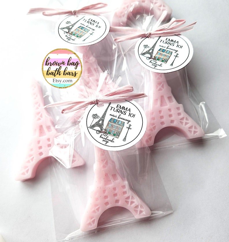 Eiffel Tower Soap Shower Favors, Paris Party Favors, Eiffel Tower Soap Favors, Paris Baby Shower Favors, French Party Favors, modern