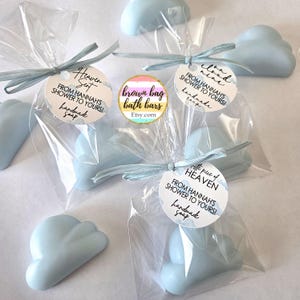 Cloud Soap Shower Favors: A Little Bit Of Heaven Sent or On Cloud Nine
