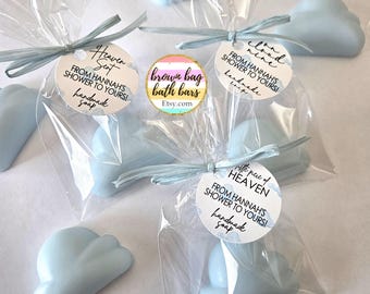 Cloud Soap Shower Favors: A Little Bit Of Heaven Sent or On Cloud Nine
