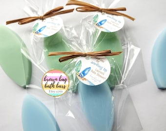Surfboard Soap Baby Shower Favors: Baby on Board