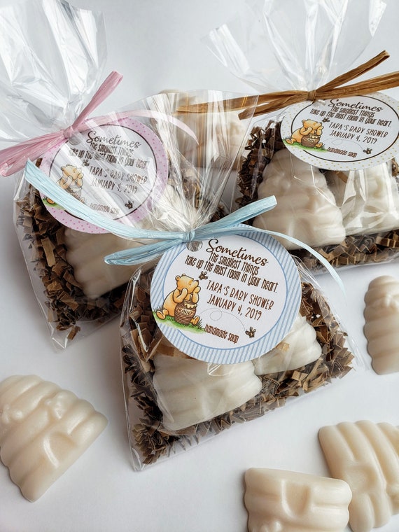 10 Winnie The Pooh Baby Shower Favors Sweet As Can Be Meant To Bee Pas 20 Soaps