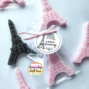 Eiffel Tower Soap Shower Favors, Paris Party Favors, Eiffel Tower Soap Favors, Paris Baby Shower Favors, French Party Favors, image 8